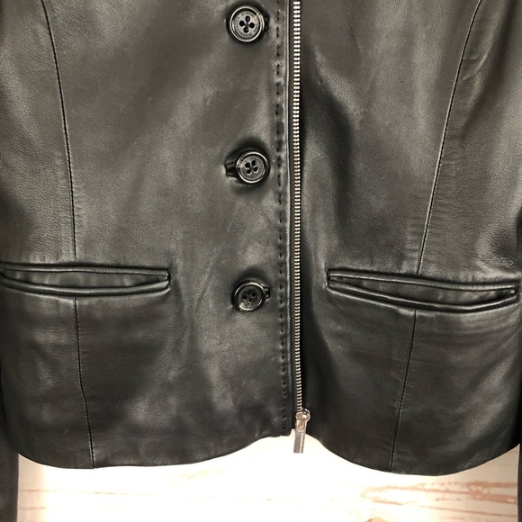 BCBGMaxAzria Black Bomber Jacket - Picture 14 of 16